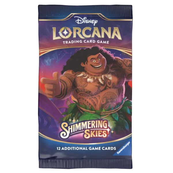 Disney Lorcana TCG Shimmering Skies Set 5 - Booster Pack - Image 2