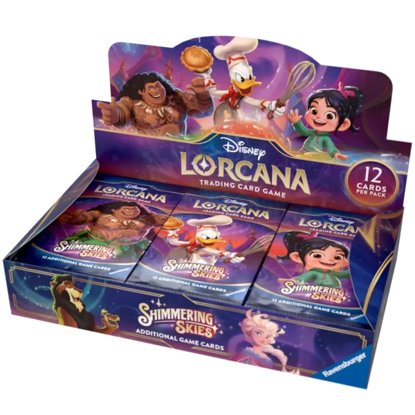 Disney Lorcana TCG Shimmering Skies Set 5 - 24 Booster Pack Box - Image 2