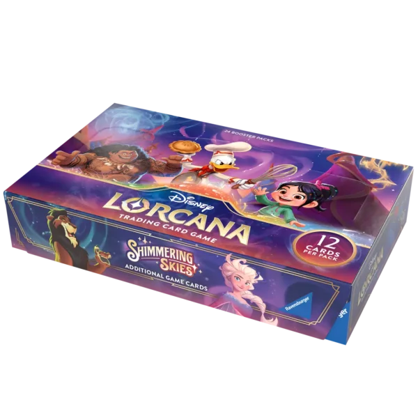 Disney Lorcana TCG Shimmering Skies Set 5 - 24 Booster Pack Box