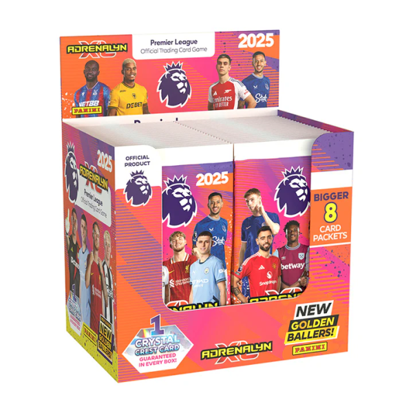 Premier League Adrenalyn XL™ 2025 Official Trading Card Game - Box of 50 packets