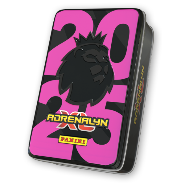 Premier League Adrenalyn XL™ 2025 Official Trading Card Game - Black Classic Tin