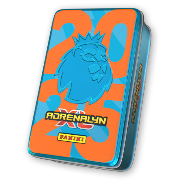 Premier League Adrenalyn XL™ 2025 Official Trading Card Game - Blue Classic Tin