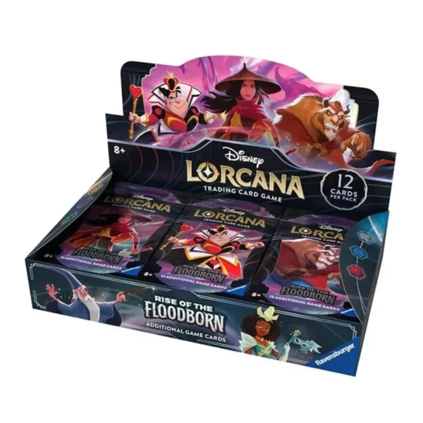 Disney Lorcana TCG Rise of the Floodborn Set 2 – 24 Pack Booster Box