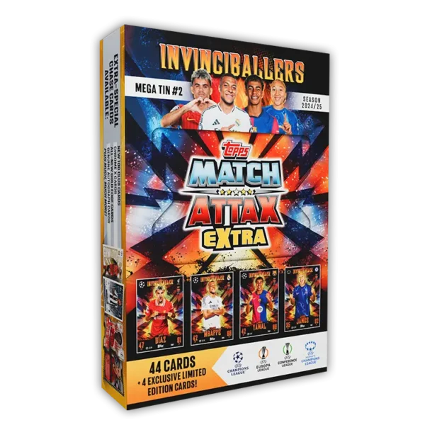 Topps Match Attax Extra 2024/25 Mega Tin 2 - The Invinciballers