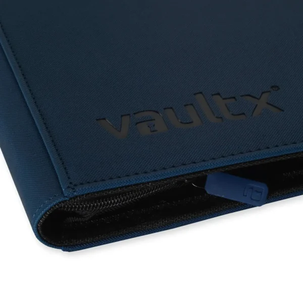 Vault X Premium Exo-Tec Zip Binder - 9 Pocket - Royal Blue - Image 4