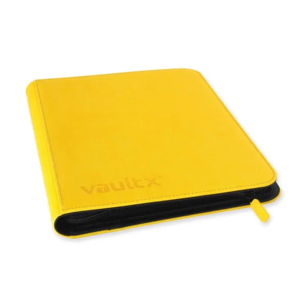 Vault X Premium Exo-Tec Zip Binder - 9 Pocket - Yellow - Image 2