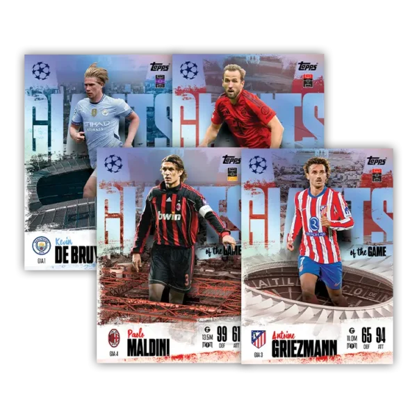 Topps Match Attax Extra 2024/25 Mega Tin 3 - Giants of the Game - Image 2